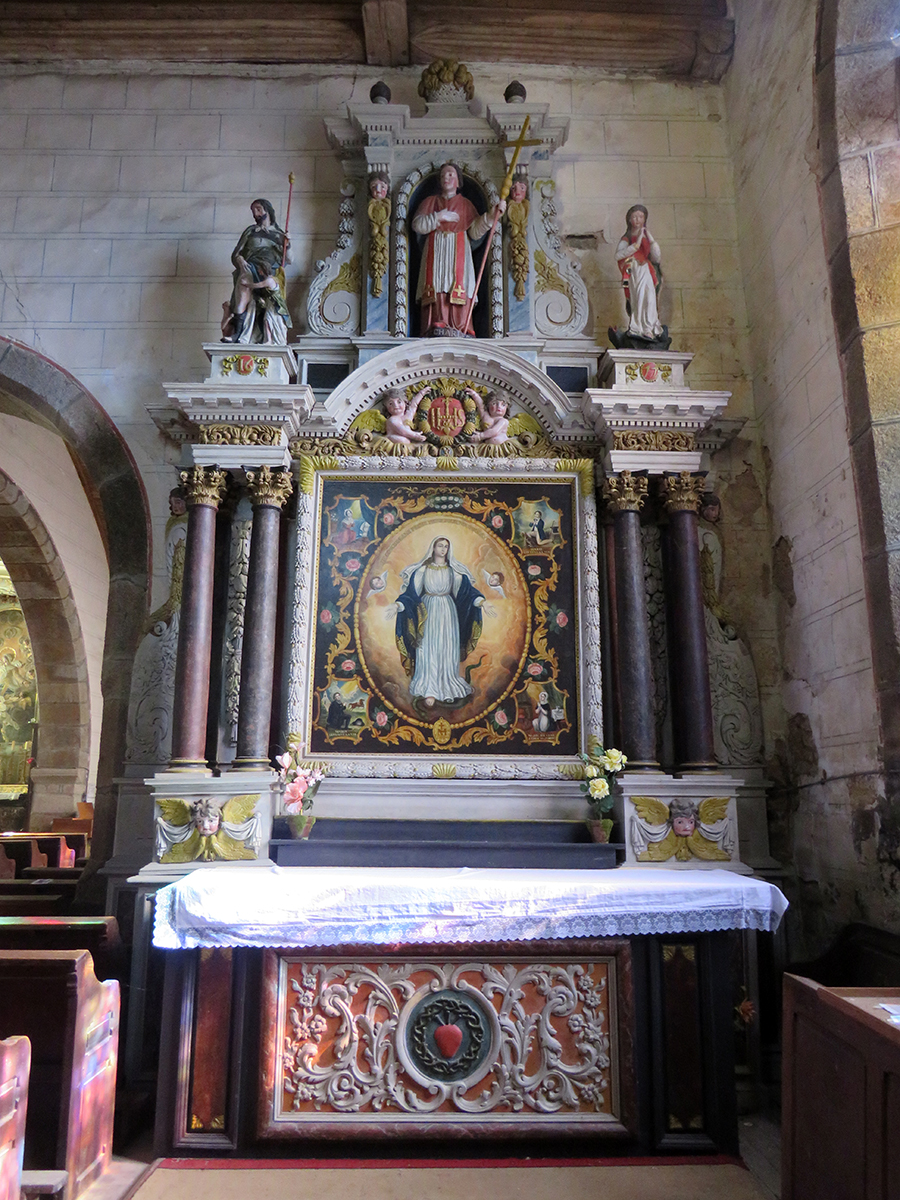 eglise brece -Retable Immaculee conception MH.JPG